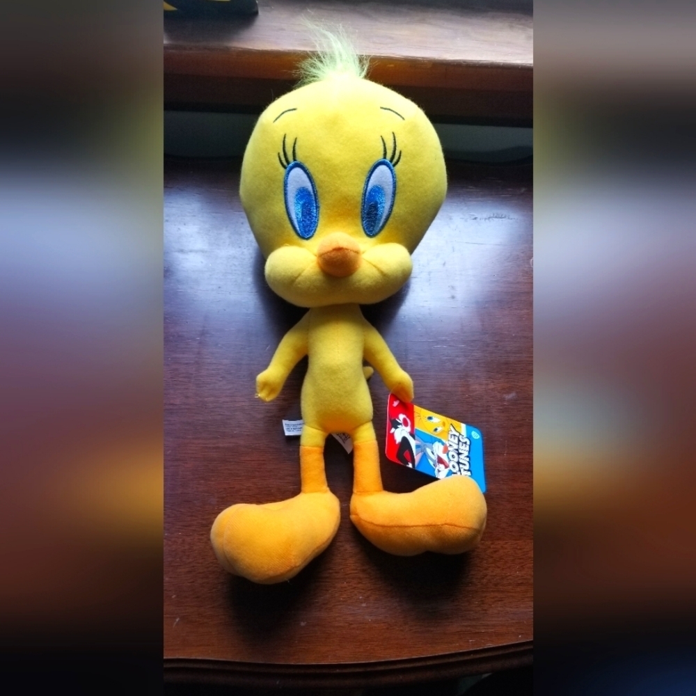 2024 Warner Bros Looney Tunes Tweety-Bird Plush 10-12 Inches Long